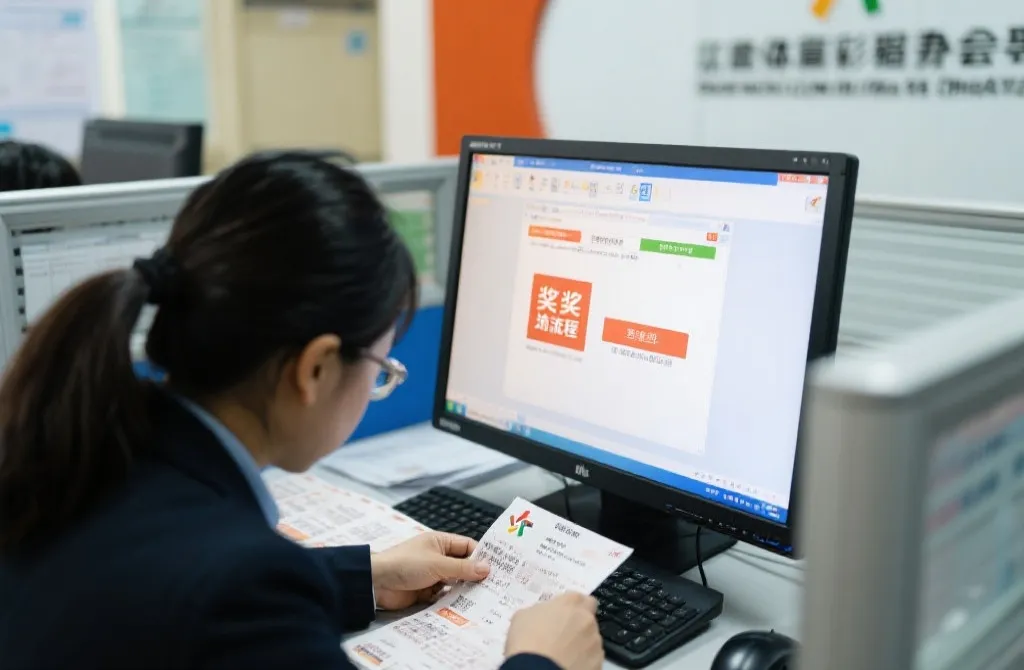 彩票管理中心人员核查票面信息